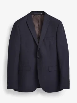 Blazers En Business-Jasjes|Pakken*Next - Tailored fit - Kostuum met twee knopen: colbert Donkerblauw