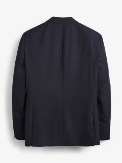 Blazers En Business-Jasjes|Pakken*Next - Tailored fit - Kostuum met twee knopen: colbert Donkerblauw