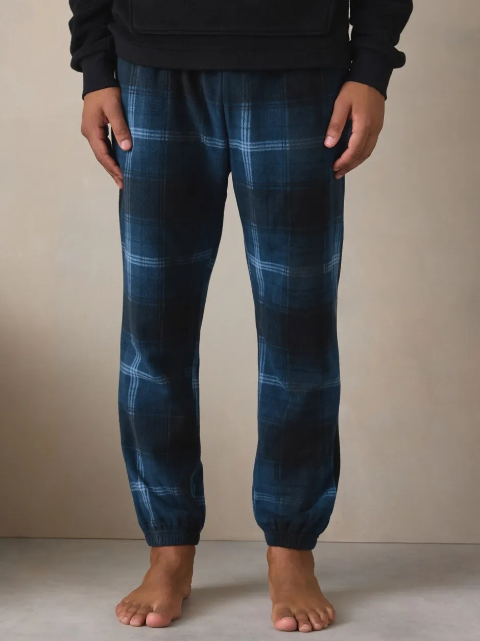 Pyjama's|Next Donkerblauw - Thermal Fleece Bottoms Long Sleeve Hoodies Set