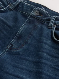 Jeans|Next Donkerblauw - ThermoGen - Straight fit - Motionflex jeans