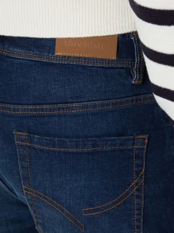 Jeans|Threadbare Donkerblauw - - Slim-fit jeans met stretch