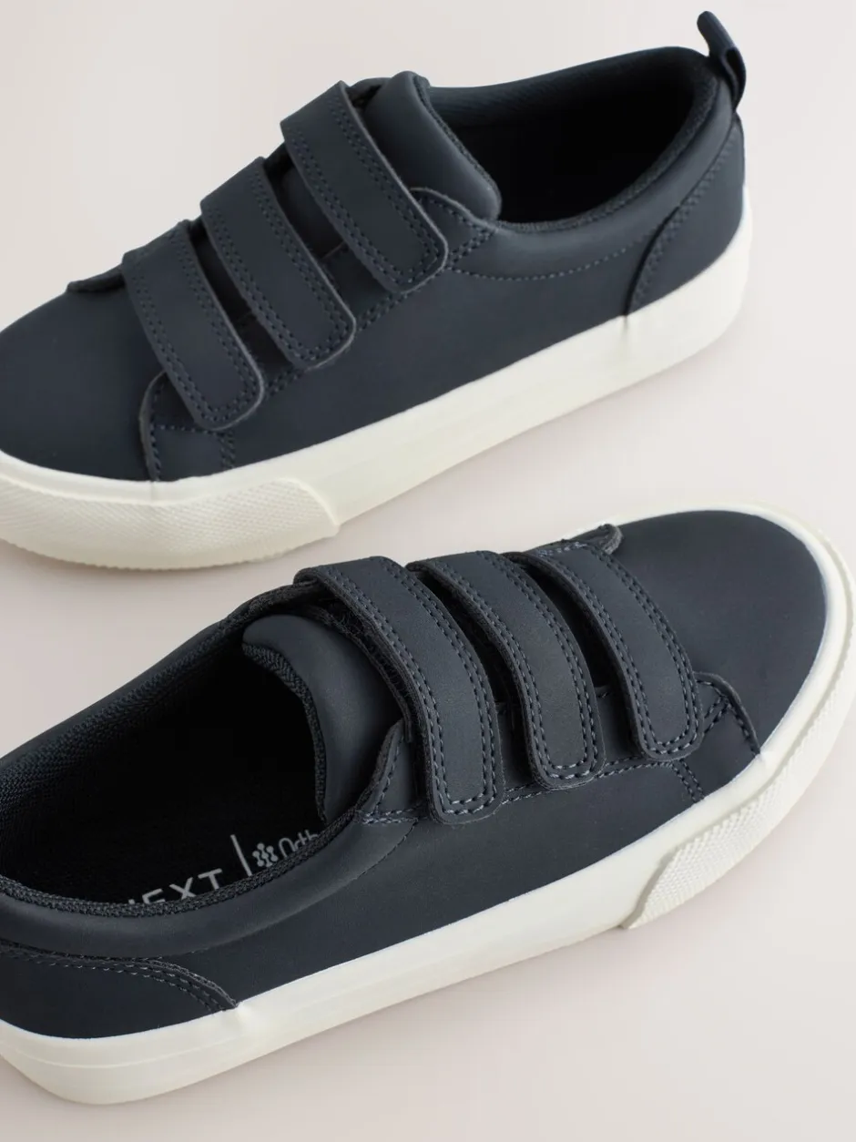 Sneakers*Next - Touch Fastening Slimme Casual Trainers Donkerblauw
