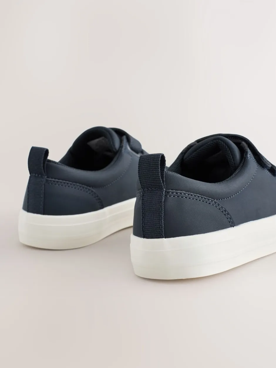 Sneakers*Next - Touch Fastening Slimme Casual Trainers Donkerblauw