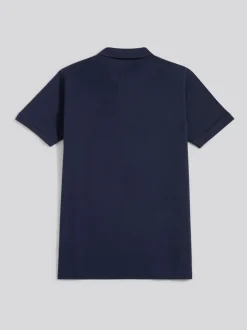 Poloshirts*U.S. Polo Assn Donkerblauw - . Piqué poloshirt met normale pasvorm van 100% katoen