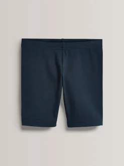 Shorts En Rokken*Next - Verpakking van 2 stretchy fietsshorts met hoog katoengehalte (3-16jr) Donkerblauw