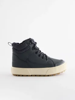 Boots*Next - Warm gevoerde hoge boots Donkerblauw