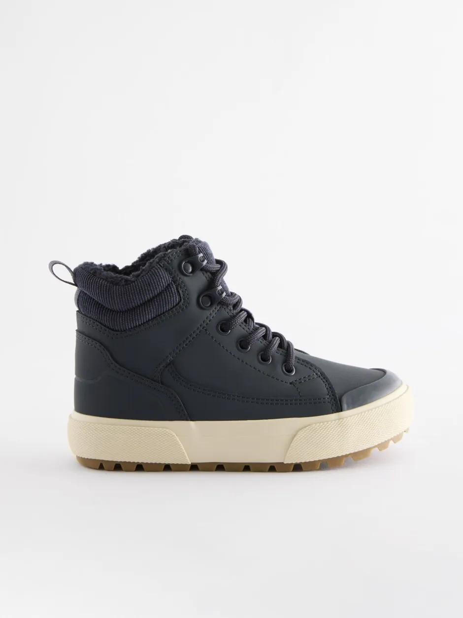 Boots*Next - Warm gevoerde hoge boots Donkerblauw