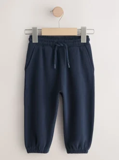 Jeans En Joggingbroeken*Next - Zacht aanvoelende jersey joggingbroek (3 mnd-7 jr) Donkerblauw