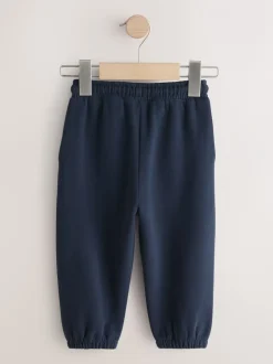 Jeans En Joggingbroeken*Next - Zacht aanvoelende jersey joggingbroek (3 mnd-7 jr) Donkerblauw