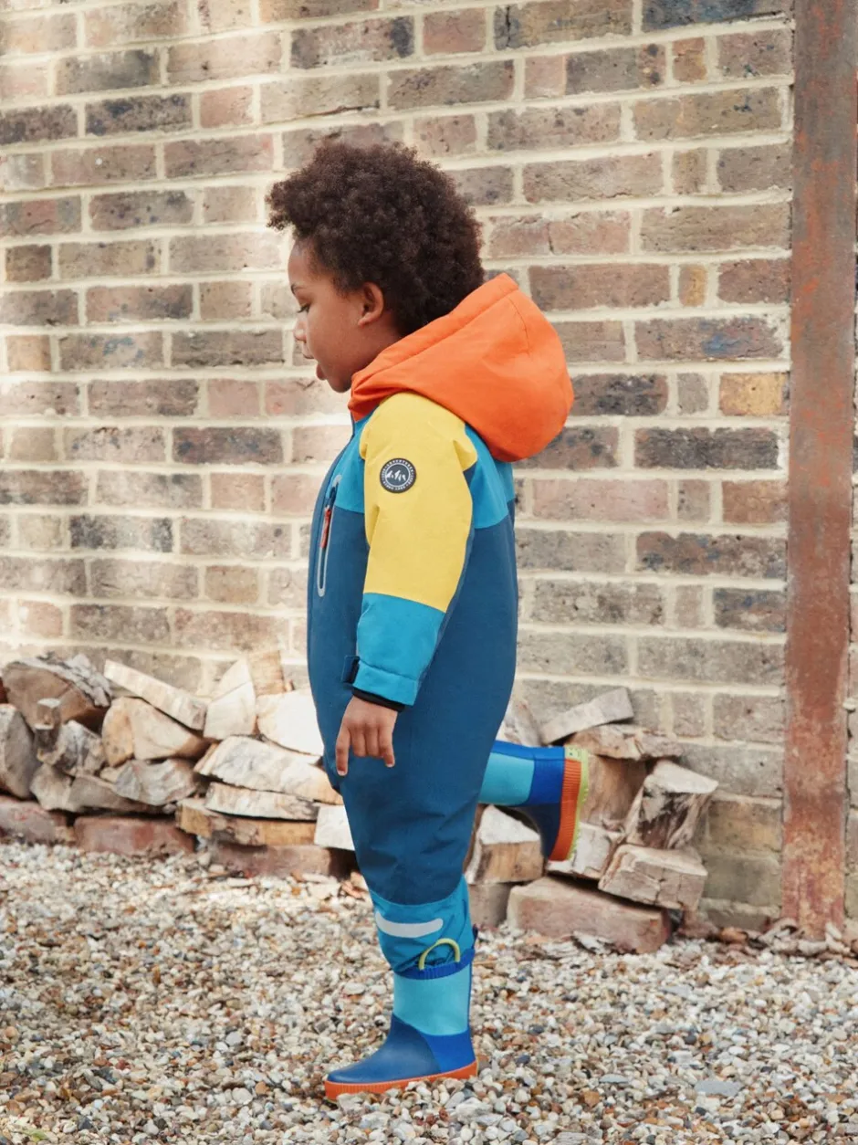 Jassen, Jacks En Kinderwagenpakjes|Jassen En Jacks|Next - Waterdicht sneeuwpak (3 mnd-7 jr) Donkerblauw colourblocking
