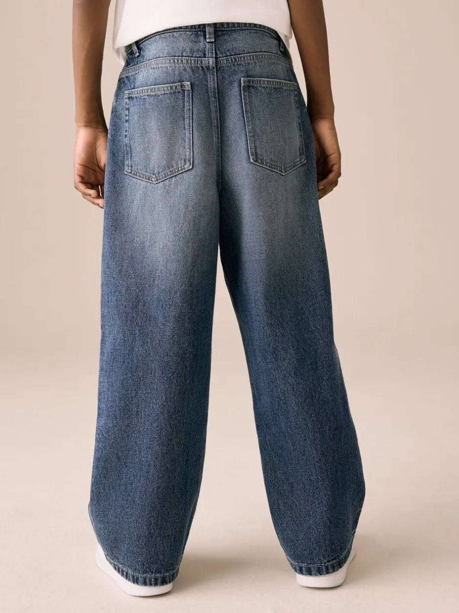 Jeans|Next Donkerblauw denim - Authentieke jeans (3-16jr)