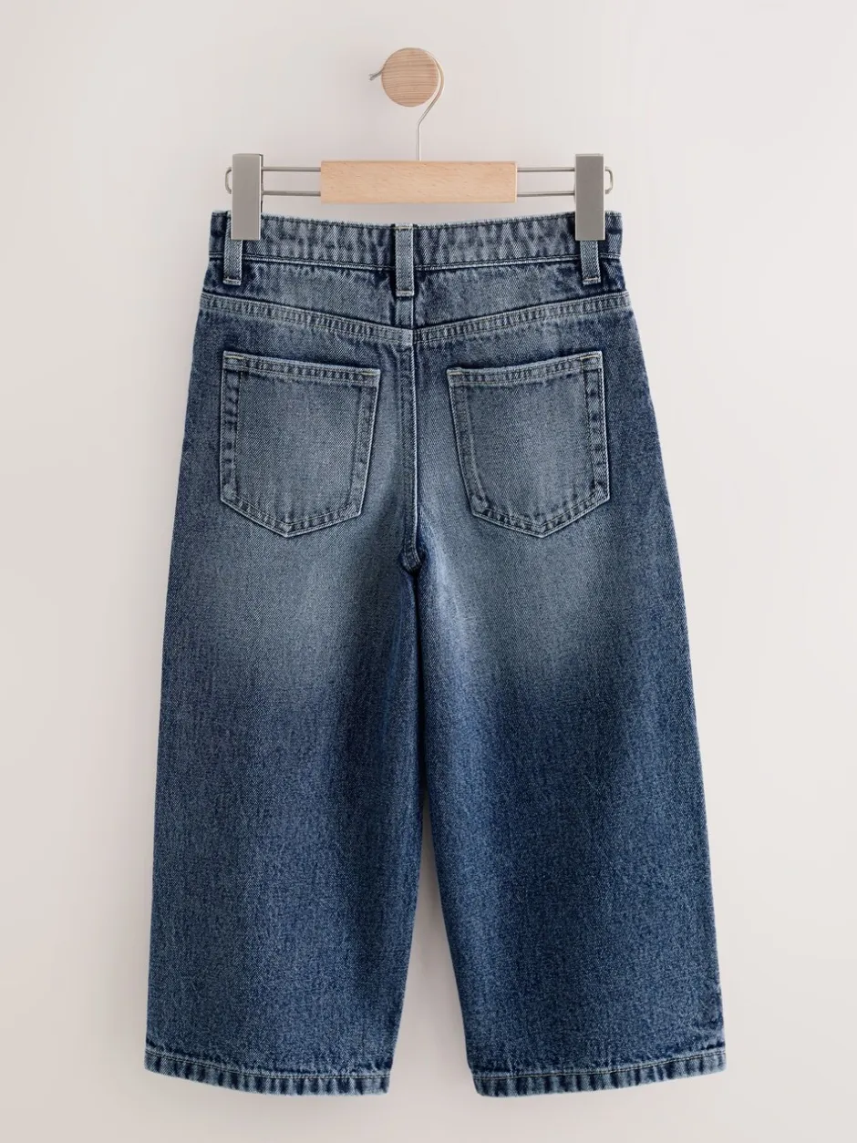 Jeans|Next Donkerblauw denim - Authentieke jeans (3-16jr)