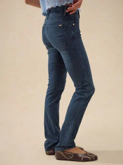 Jeans*Next - Figuurvormende slim jeans Donkerblauw denim