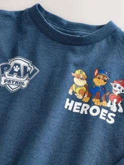T-Shirts|Tops|Next - Paw Patrol T-shirt met lange mouwen (3mnd -8jr) Donkerblauw gemêleerd