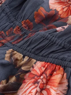 Jumpsuits En Playsuits*Next - Jumpsuit met blote schouder Donkerblauw/roze