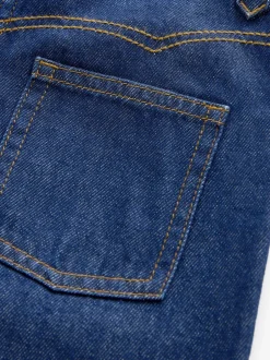 Jeans*Next Donkere inktblauwe wassing - Jeans met wijde pijpen (3-16 jr)