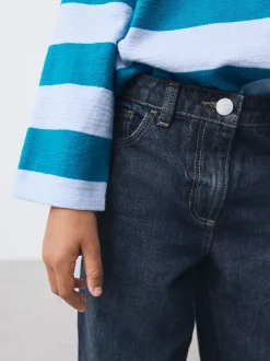 Jeans|Next Donkere wassing - Barrel jeans (3-16jaar)