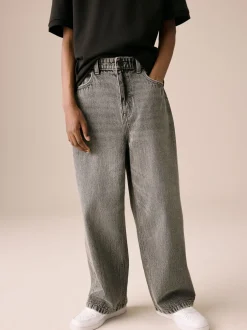 Jeans|Next Donkergrijs - Authentieke jeans (3-16jr)