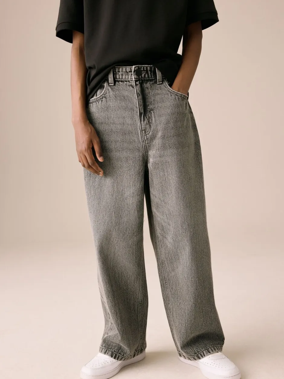 Jeans|Next Donkergrijs - Authentieke jeans (3-16jr)