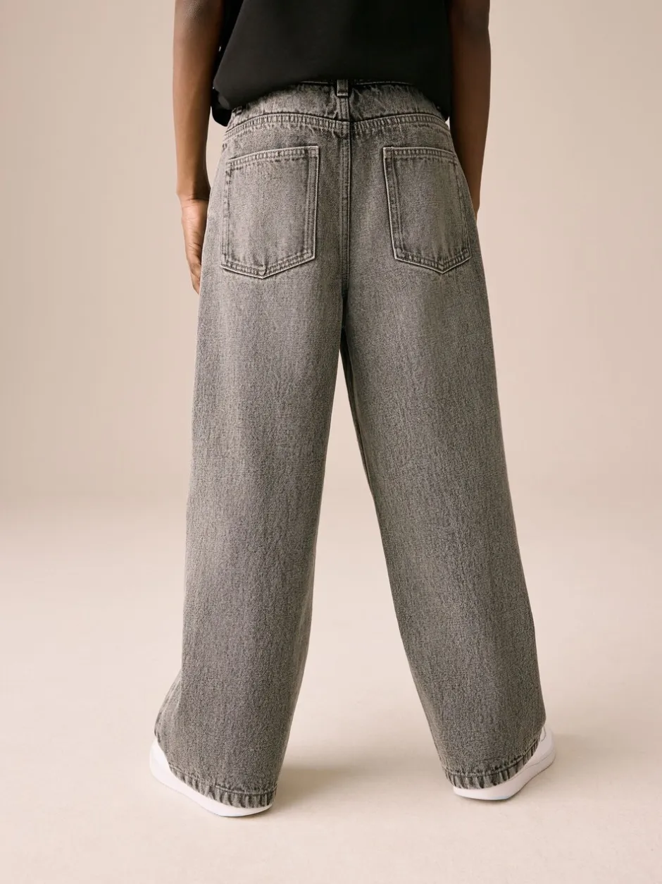 Jeans|Next Donkergrijs - Authentieke jeans (3-16jr)