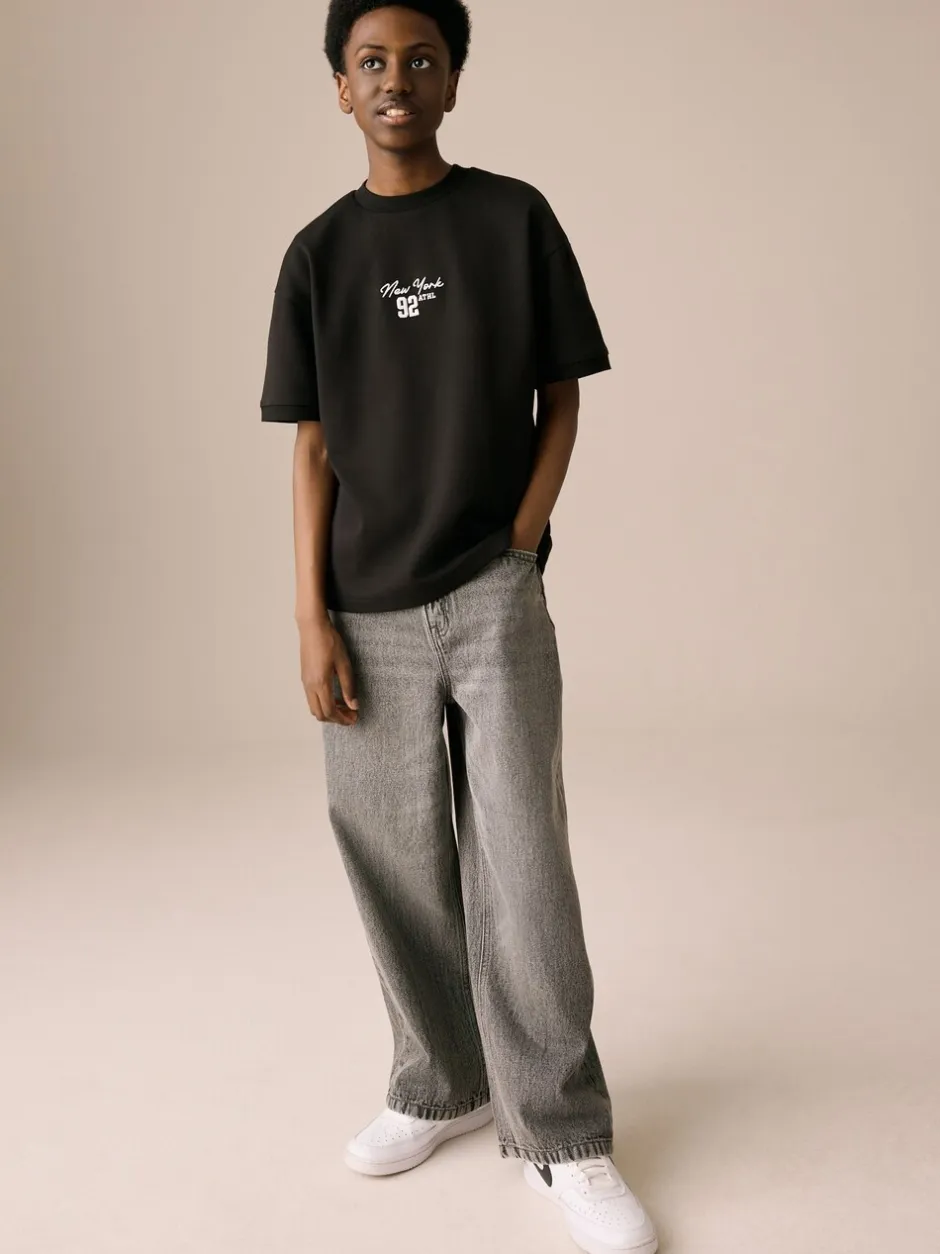 Jeans|Next Donkergrijs - Authentieke jeans (3-16jr)