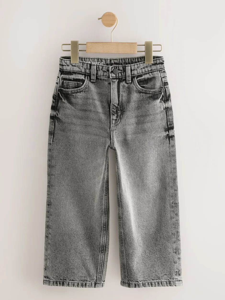 Jeans|Next Donkergrijs - Authentieke jeans (3-16jr)