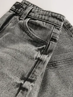 Jeans|Next Donkergrijs - Authentieke jeans (3-16jr)