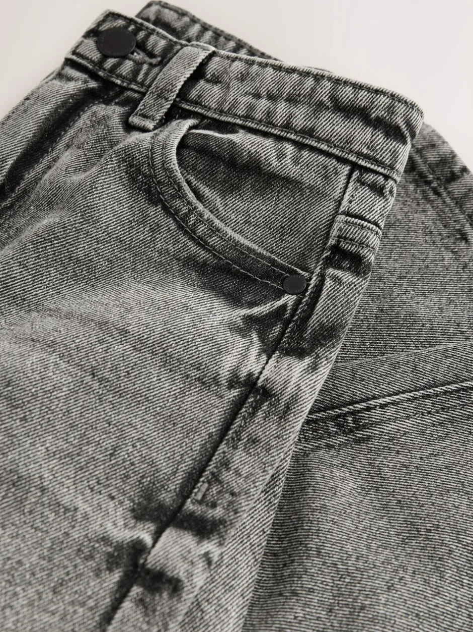 Jeans|Next Donkergrijs - Authentieke jeans (3-16jr)