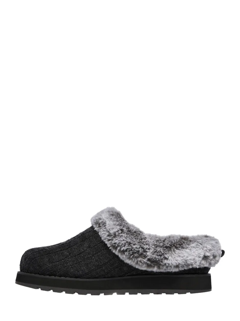 Pantoffels|Skechers - Keepsakes Ice Angel pantoffels Donkergrijs