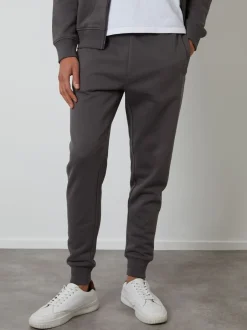 Joggingbroeken*Threadbare Donkergrijs - - Katoenen Blend joggingbroek