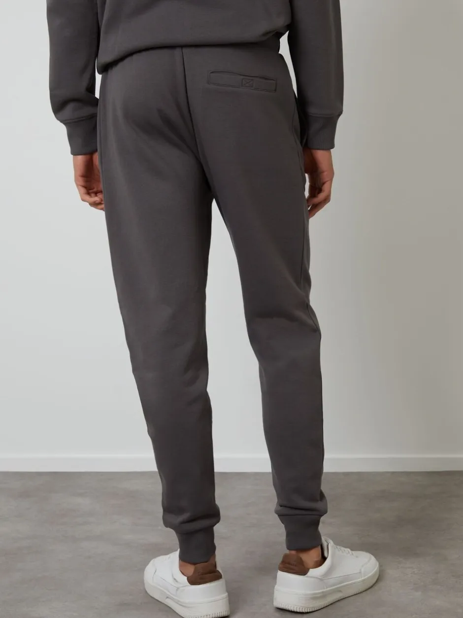 Joggingbroeken*Threadbare Donkergrijs - - Katoenen Blend joggingbroek
