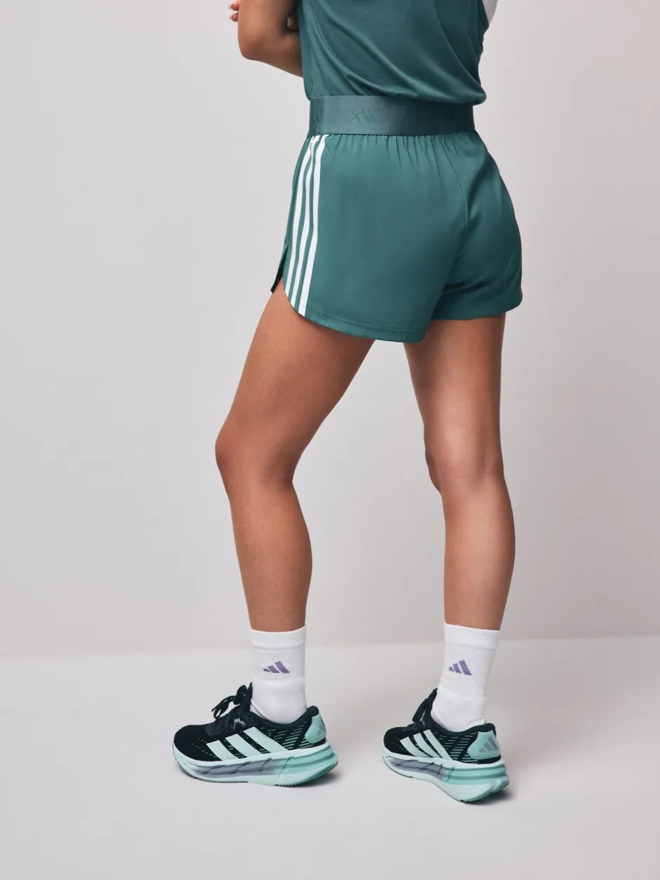 Shorts|adidas Donkergroen - Hyperglam shorts van geweven stof