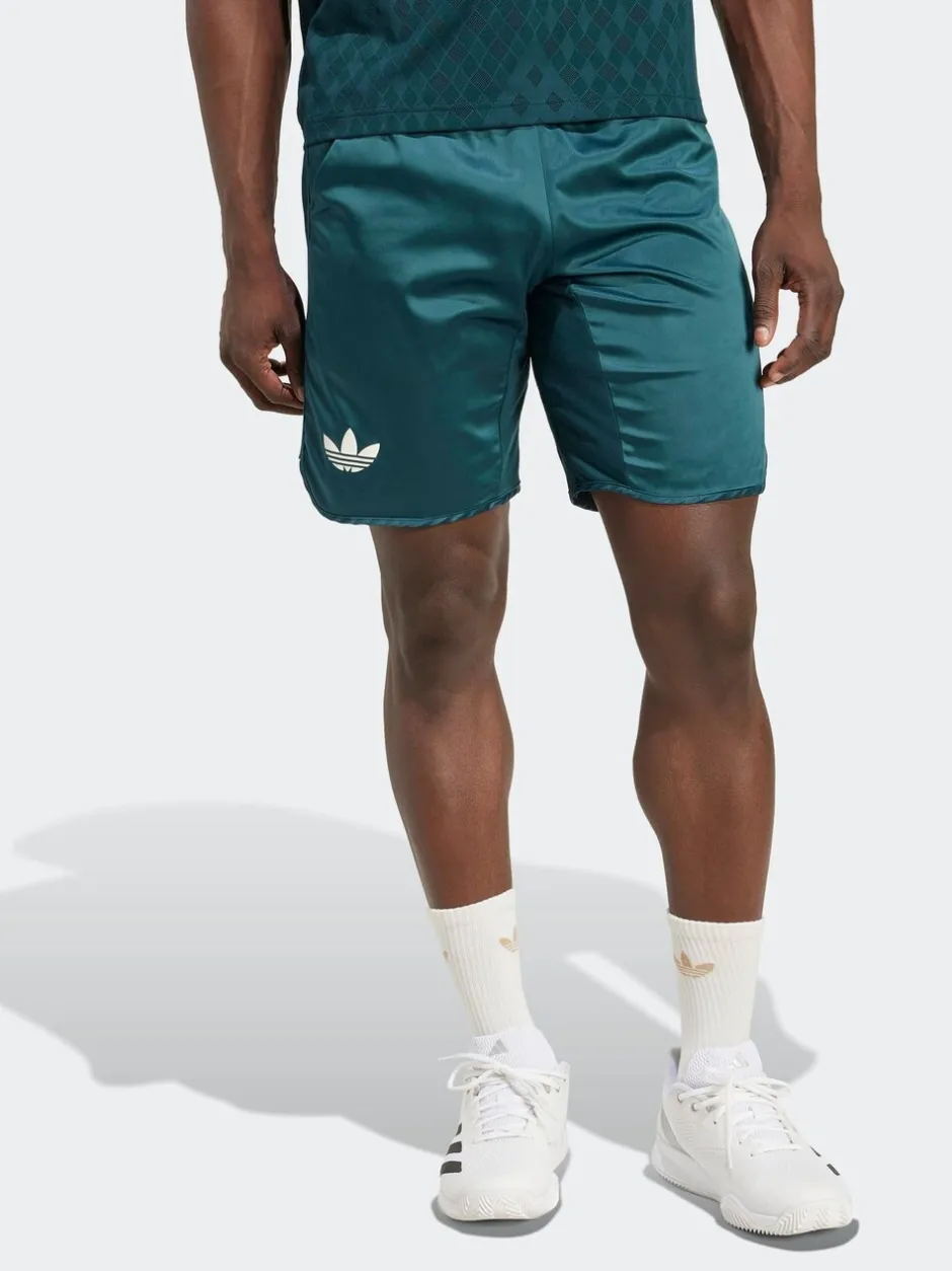 Shorts*adidas - Tennis Pro Climacool Ergo shorts Donkergroen