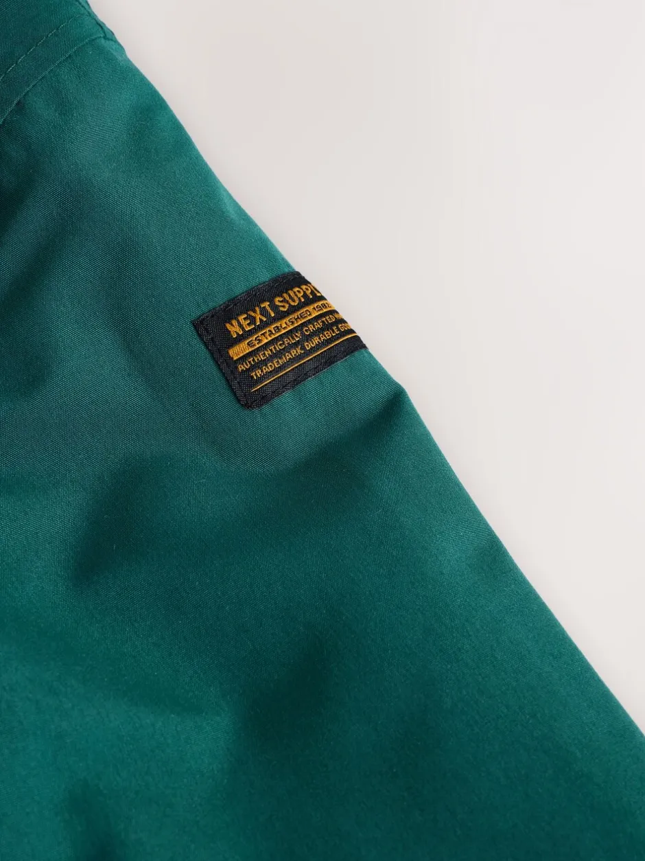 Jassen, Jacks En Kinderwagenpakjes|Schoolkleding*Next Donkergroen - Waterdichte parka met borgvoering (3mnd -7jr)