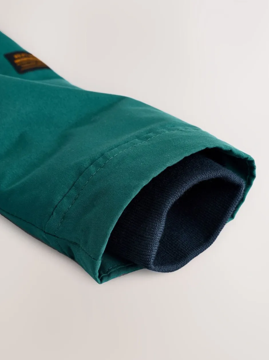 Jassen, Jacks En Kinderwagenpakjes|Schoolkleding*Next Donkergroen - Waterdichte parka met borgvoering (3mnd -7jr)
