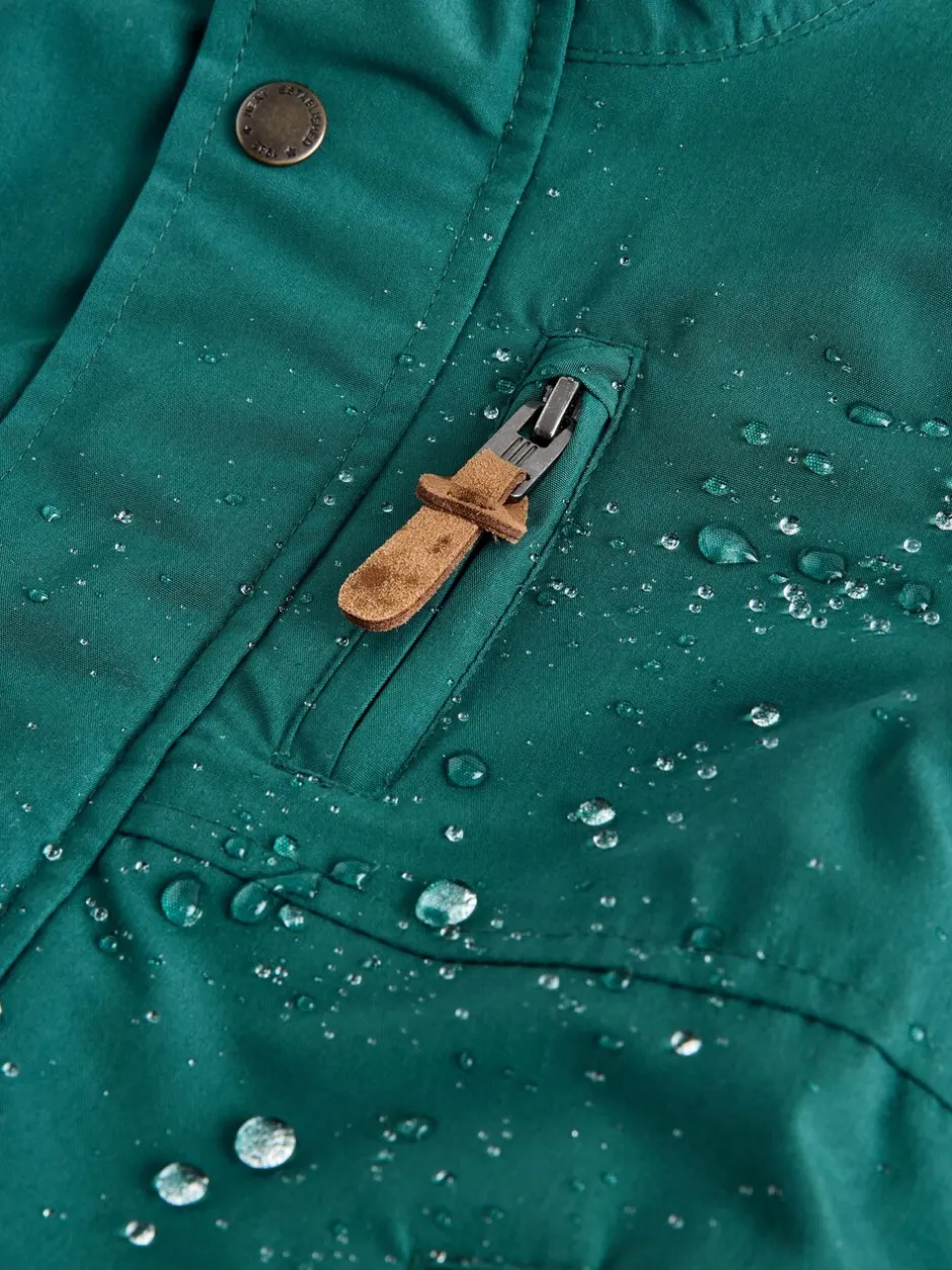 Jassen, Jacks En Kinderwagenpakjes|Schoolkleding*Next Donkergroen - Waterdichte parka met borgvoering (3mnd -7jr)
