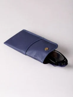Zonnebril*Lakeland Leather Donkerpaars - Glasses Case