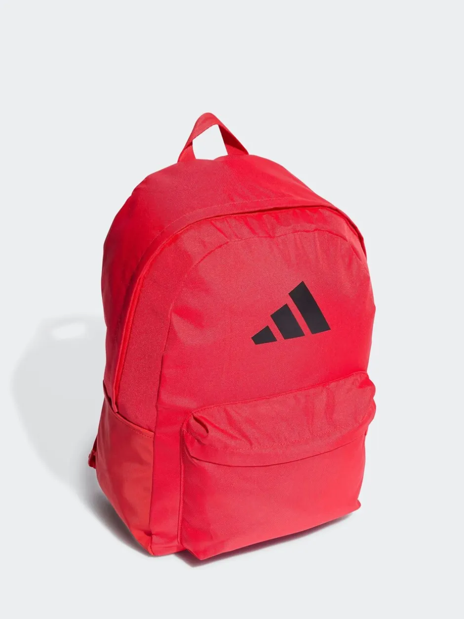 Tassen*adidas Donkerrood - Classic 3 Bar Logo rugzak