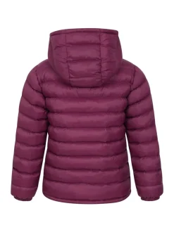 Jassen En Jacks|Mountain Warehouse Donkerroze - Seasons II waterafstotend Gevoerd jack voor kinderen