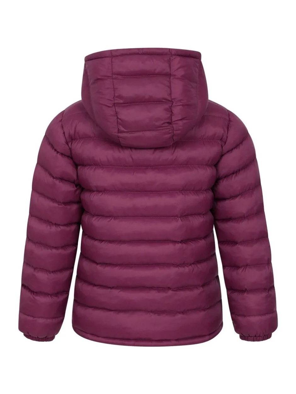 Jassen En Jacks|Mountain Warehouse Donkerroze - Seasons II waterafstotend Gevoerd jack voor kinderen