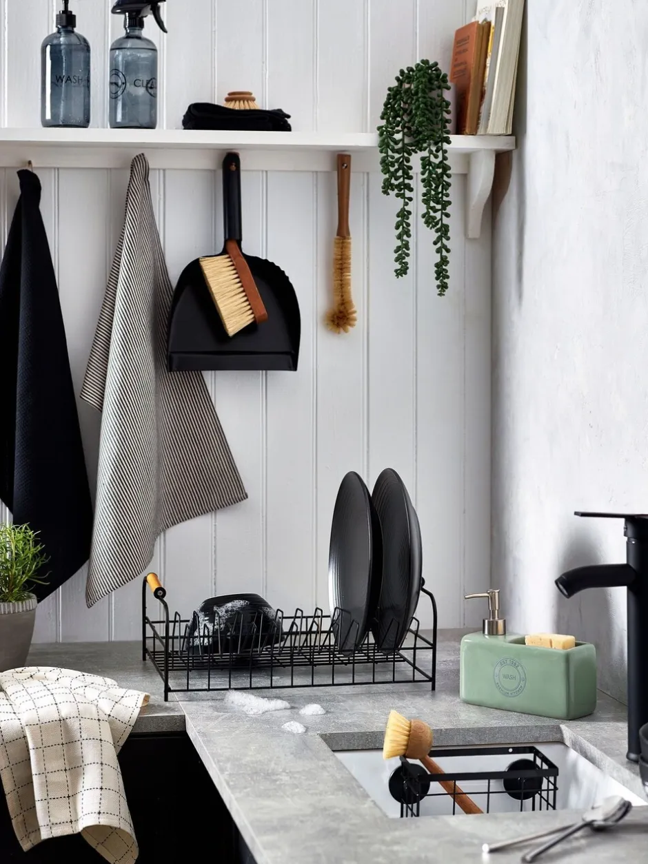 Keukenaccessoires|Next Draad afdruiprek Zwart