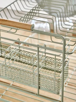 Keukenaccessoires*Next Draad afdruiprek Grijs-groen
