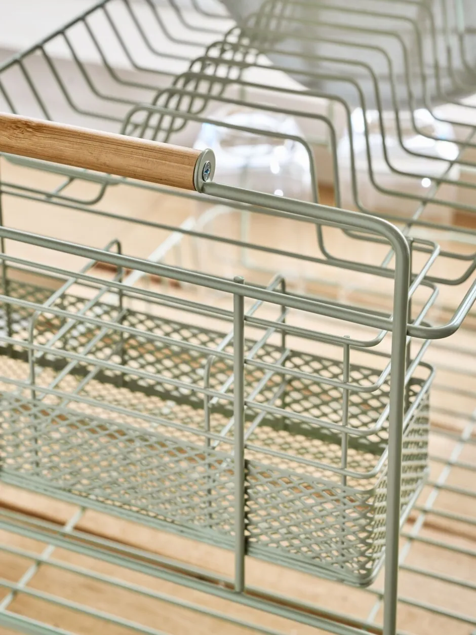 Keukenaccessoires*Next Draad afdruiprek Grijs-groen