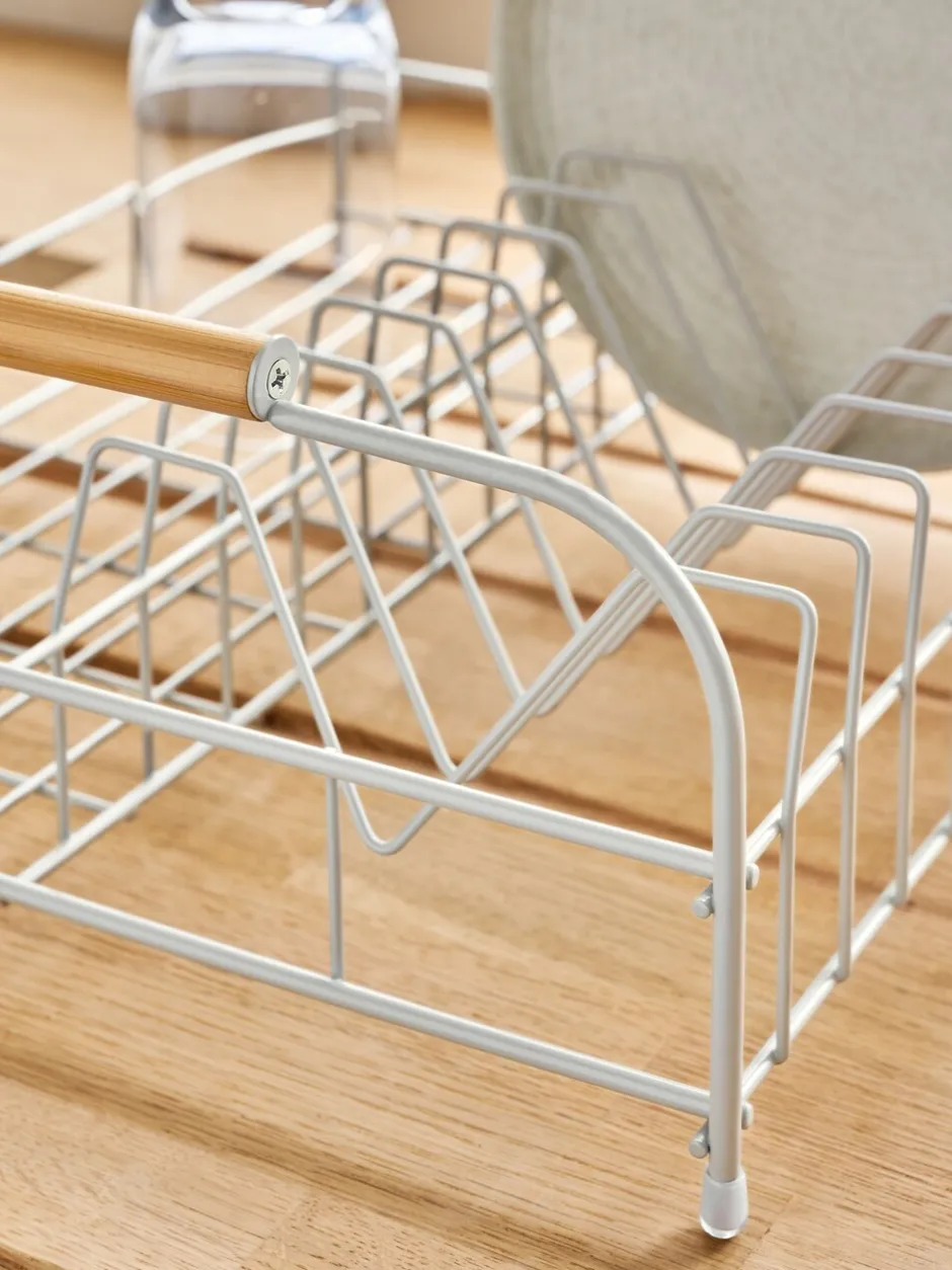 Keukenaccessoires|Next Draad afdruiprek Grijs