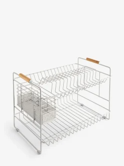 Keukenaccessoires|Next Draad afdruiprek Grijs