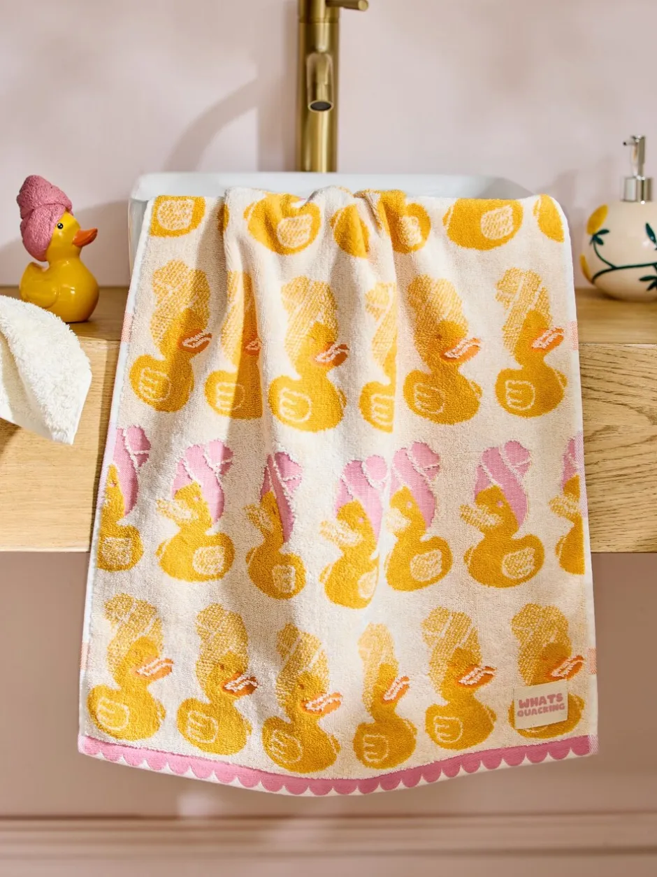 Handdoeken En Badmatten*Next Duck Spa 100% Cotton Towel
