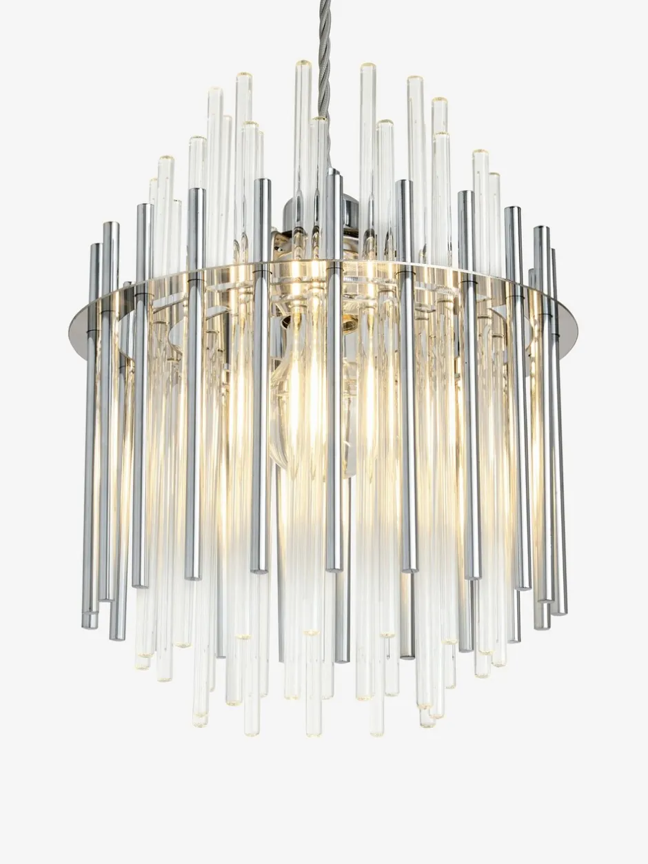 Lampenkappen|Verlichting*Next Easy Fit Arundel Shade Ceiling Light Chroom