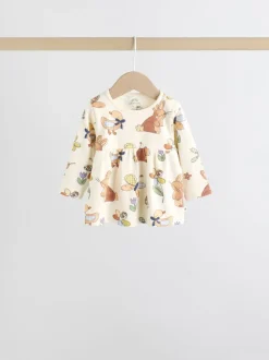 Tops|Tops|Next Ecru - 6 -delige set van top met lange mouwen en leggings (0mnd -3jr)