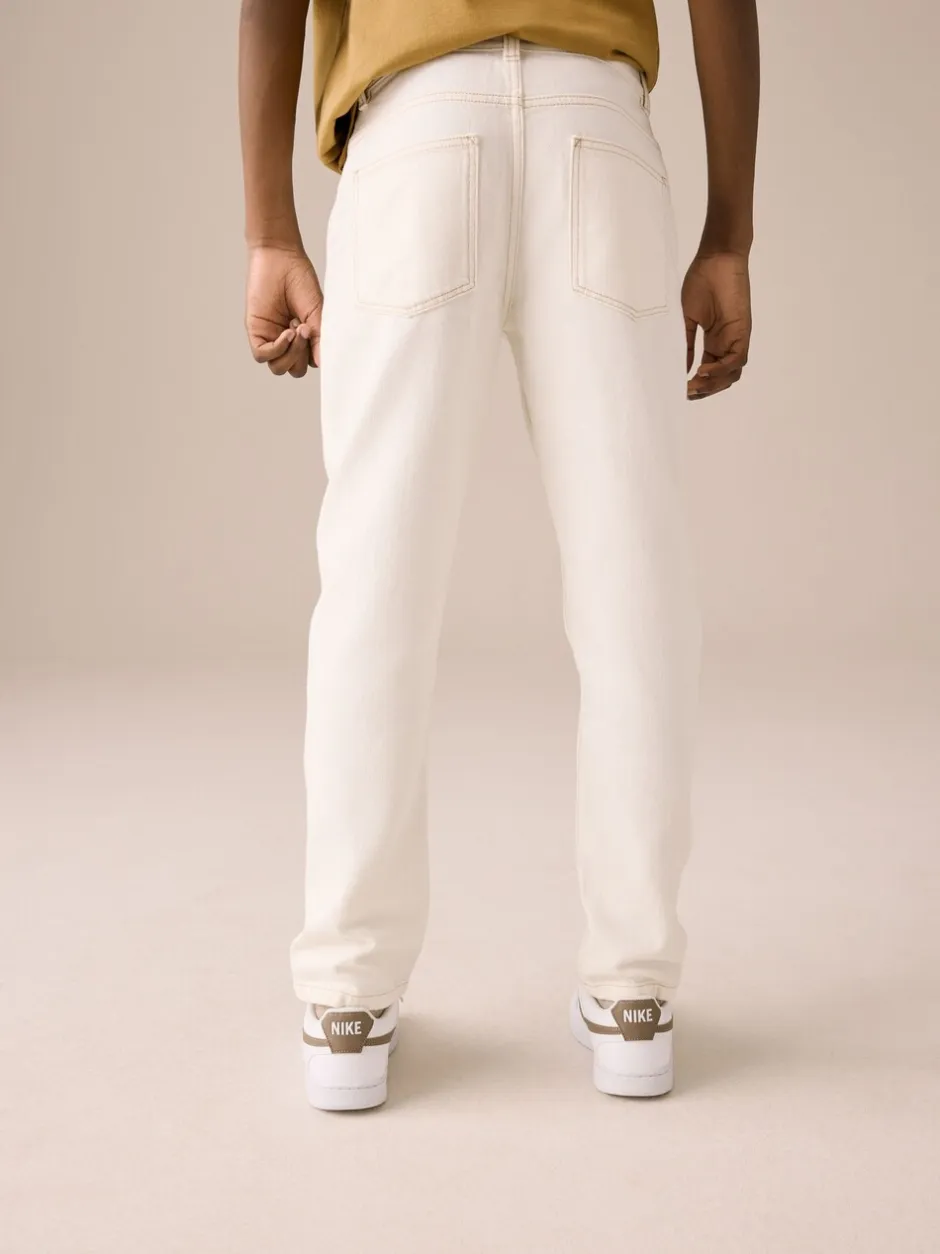 Jeans|Next - Authentieke denim jeans (3-16jaar) Ecru