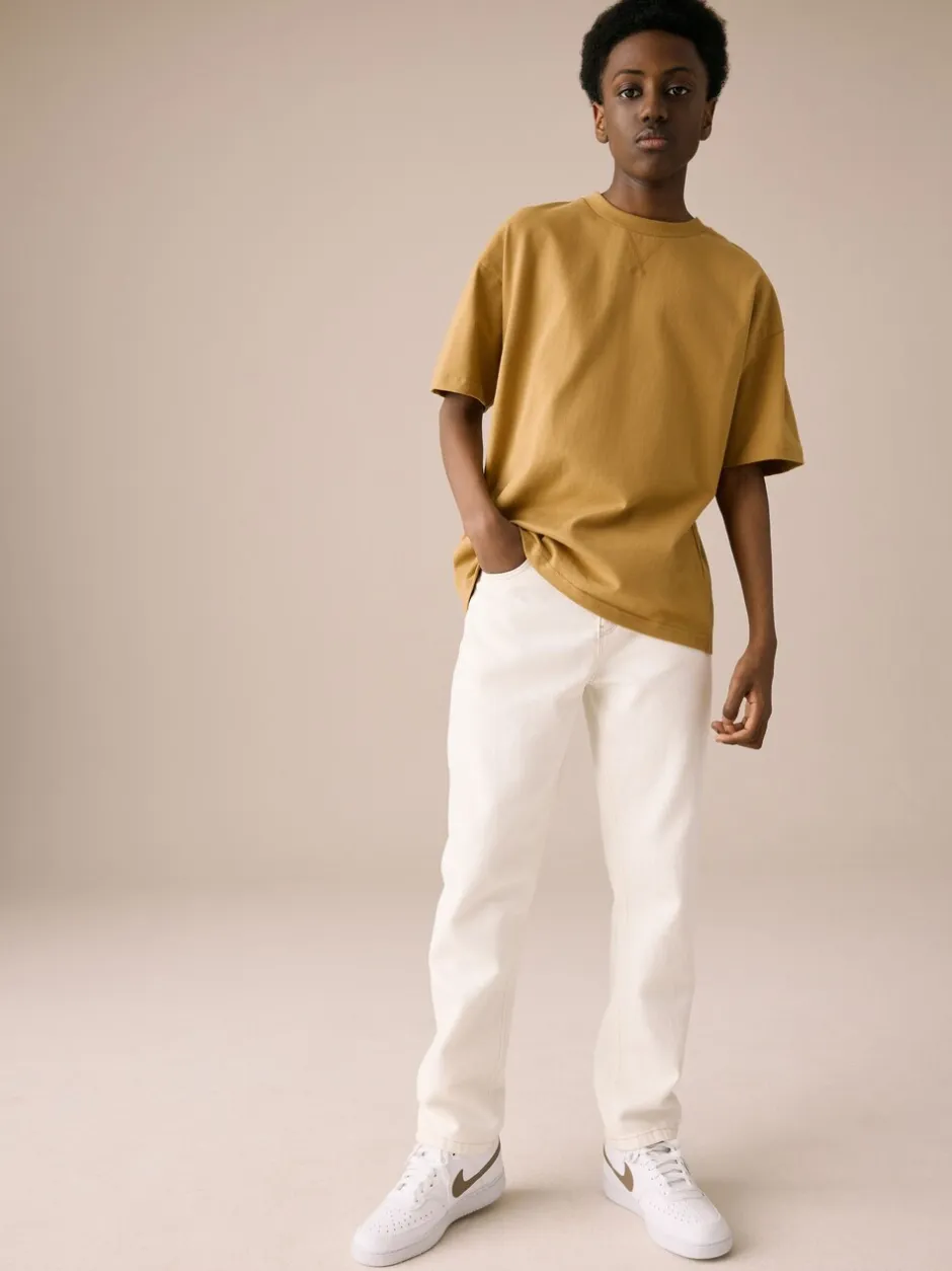 Jeans|Next - Authentieke denim jeans (3-16jaar) Ecru